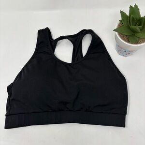 Black Sports Bra